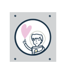 Alex the Astronaut（個別スタンプ：20）
