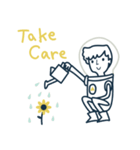 Alex the Astronaut（個別スタンプ：23）