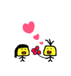 Box dragon and box chicken（個別スタンプ：7）