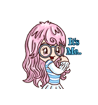 CURLY CARLY - I'M NOT A NERD（個別スタンプ：22）