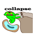 Funny frog frog2（個別スタンプ：8）