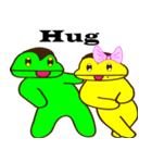 Funny frog frog2（個別スタンプ：11）