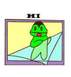 Funny frog frog2（個別スタンプ：13）