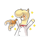 Chef Paca ＆ Bizzare Food（個別スタンプ：2）