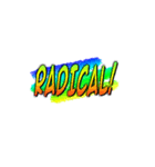 Totally Radical 90's Greetings（個別スタンプ：8）