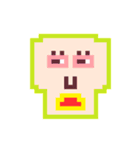 へんな顔コレクション（個別スタンプ：1）