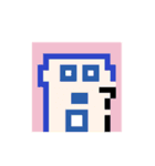 へんな顔コレクション（個別スタンプ：14）