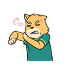 J the FOX , K the HUSKY（個別スタンプ：4）
