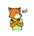 J the FOX , K the HUSKY（個別スタンプ：5）