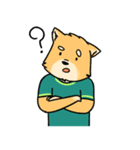 J the FOX , K the HUSKY（個別スタンプ：8）