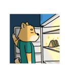 J the FOX , K the HUSKY（個別スタンプ：10）