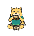 J the FOX , K the HUSKY（個別スタンプ：11）