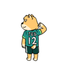 J the FOX , K the HUSKY（個別スタンプ：13）