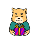 J the FOX , K the HUSKY（個別スタンプ：14）