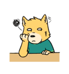 J the FOX , K the HUSKY（個別スタンプ：19）