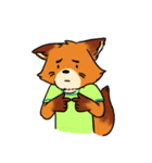 J the FOX , K the HUSKY（個別スタンプ：29）