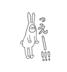 うさみみウサギ『仲良くなれるスタンプ。』（個別スタンプ：2）