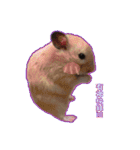 yogurt hamster~~~~（個別スタンプ：20）