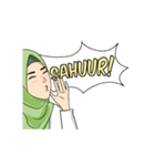 Gorgeous Hijab Girl Ramadhan Animated（個別スタンプ：2）