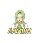 Gorgeous Hijab Girl Ramadhan Animated（個別スタンプ：6）