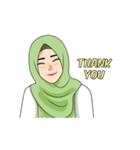 Gorgeous Hijab Girl Ramadhan Animated（個別スタンプ：10）