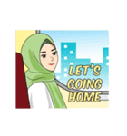 Gorgeous Hijab Girl Ramadhan Animated（個別スタンプ：11）