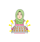 Gorgeous Hijab Girl Ramadhan Animated（個別スタンプ：15）
