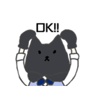 猫風。（個別スタンプ：6）