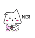 猫風。（個別スタンプ：7）