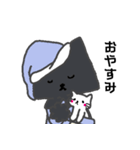 猫風。（個別スタンプ：11）