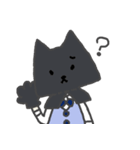 猫風。（個別スタンプ：26）