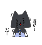 猫風。（個別スタンプ：28）