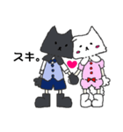 猫風。（個別スタンプ：37）