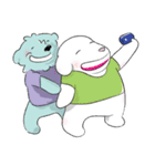 Bu ＆ Chom（個別スタンプ：20）