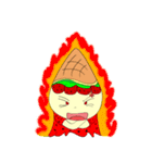 Ice cream, watermelon（個別スタンプ：37）