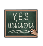 black board（個別スタンプ：10）