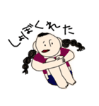 変なポーズな人（個別スタンプ：26）