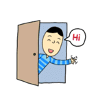 The Man in the Striped T-shirt（個別スタンプ：1）