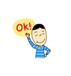 The Man in the Striped T-shirt（個別スタンプ：3）