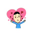 The Man in the Striped T-shirt（個別スタンプ：10）