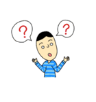 The Man in the Striped T-shirt（個別スタンプ：11）