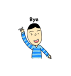 The Man in the Striped T-shirt（個別スタンプ：12）