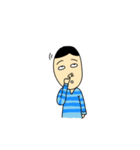 The Man in the Striped T-shirt（個別スタンプ：20）