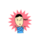 The Man in the Striped T-shirt（個別スタンプ：21）