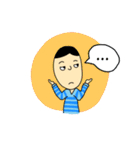 The Man in the Striped T-shirt（個別スタンプ：24）