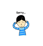 The Man in the Striped T-shirt（個別スタンプ：26）