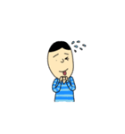 The Man in the Striped T-shirt（個別スタンプ：27）