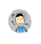The Man in the Striped T-shirt（個別スタンプ：40）