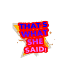 Funny Sayings（個別スタンプ：2）