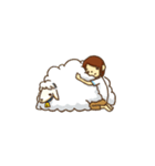 miss. Cheer ＆ her sheep（個別スタンプ：24）